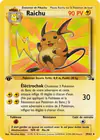 Carte Raichu 29/62