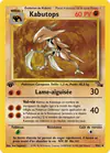 Carte Kabutops 9/62