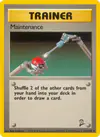 Carte Maintenance 112/130