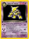 Carte Alakazam Obscur 1/82