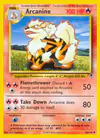 Carte Arcanine 36/110