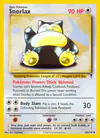 Carte Snorlax 64/110