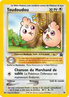 Carte Toudoudou 36/