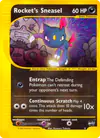 Carte Rocket's Sneasel 5/9