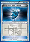 Carte Badge de la Team Plasma 104/116