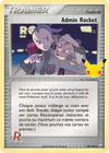 Carte Admin Rocket 86/109