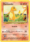 Carte Charmander 001/034