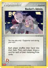 Carte Rocket's Admin. 025/034