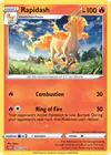 Carte Rapidash 005/034