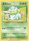 Carte Bulbasaur 001/034