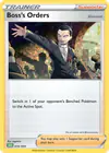 Carte Boss's Orders 019/034