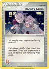Carte Rocket's Admin. 026/034