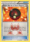 Carte Super Ball de la Team Magma 31/34