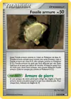Carte Fossile armure 116/123