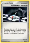 Carte Maintenance nocturne 120/132