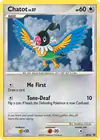 Carte Chatot DP14/