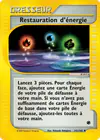 Carte Restauration d'énergie 141/165