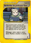 Carte Recherches du professeur Chen 149/165