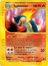 Carte Typhlosion 65/165