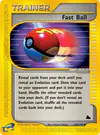Carte Fast Ball 124/182