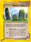 Carte Mystery Plate β 134/182
