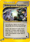 Carte Underground Expedition 140/182