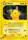 Carte Raichu 27/182