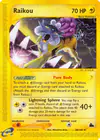 Carte Raikou 28/182