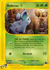 Carte Nidoran ♀ 81/182