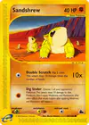 Carte Sandshrew 92/182