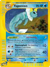 Carte Vaporeon H31/182