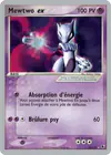 Carte Mewtwo ex 101/109