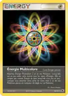 Carte Énergie Multicolore 95/109