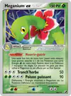 Carte Meganium ex 106/115