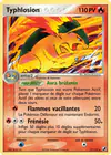 Carte Typhlosion 17/115