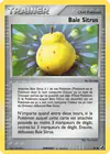 Carte Baie Sitrus 91/115