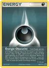 Carte Énergie Obscurité 103/113