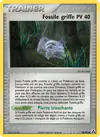 Carte Fossile griffe 78/92
