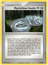 Carte Mystérieux fossile 79/92
