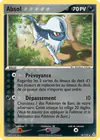 Carte Absol 18/110