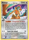 Carte Deoxys δ 5/110