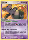 Carte Groret 20/100