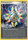 Carte Double Énergie Multicolore 88/100