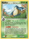 Carte Ronflex δ 10/101