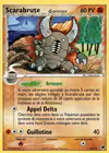 Carte Scarabrute δ 9/101