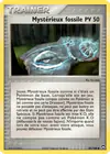 Carte Mystérieux fossile 85/108