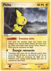 Carte Pichu 20/100