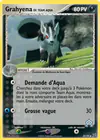Carte Grahyena de Team Aqua 30/95