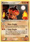 Carte Kaorine de Team Magma 33/95