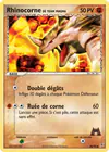 Carte Rhinocorne de Team Magma 38/95